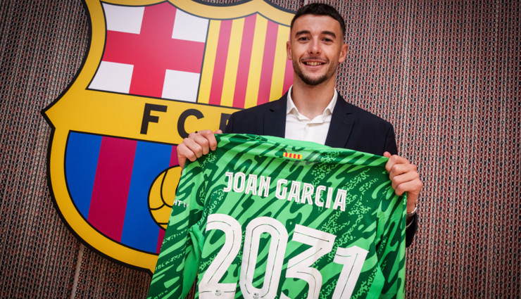Barcelona, Espanyol'dan kaleci Joan Garcia'yı transfer etti