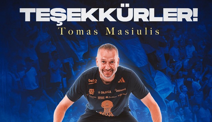 Fenerbahçe Beko, yardımcı antrenör Tomas Masiulis ile yollarını ayırdı