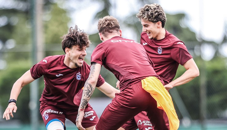 Trabzonspor'da yeni sezon hazırlıkları tüm hızıyla sürüyor