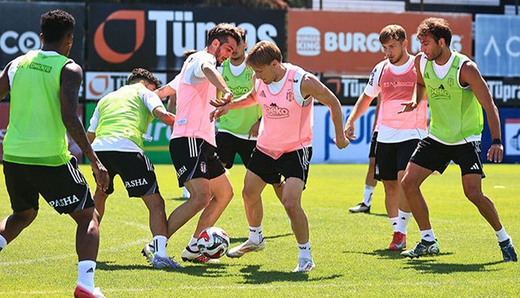 Beşiktaş yeni sezon hazırlıklarına tesislerde devam etti