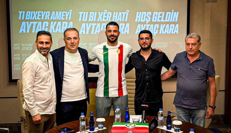Amed Sportif Faaliyetler, Aytaç Kara ile 2 yıllık sözleşme imzaladı