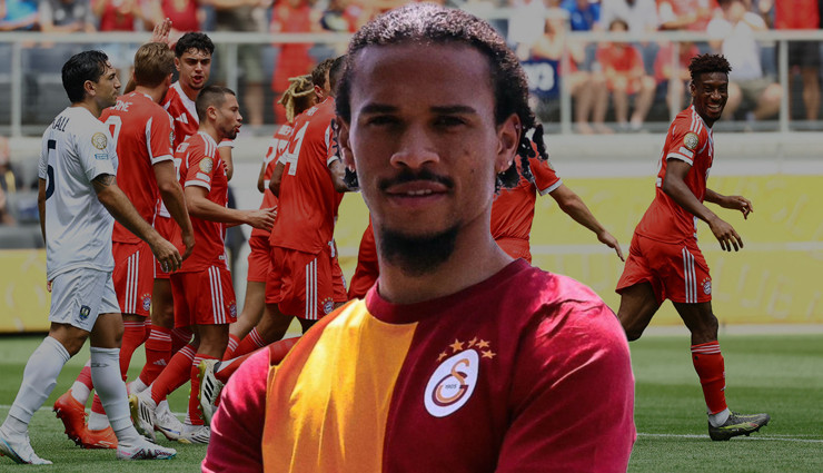 Sane, Galatasaray'a gelmesi için ikna etti! Şampiyonlar Ligi faktörüyle 'evet' dedi