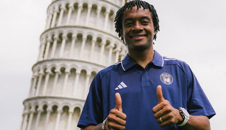 37 yaşındaki Cuadrado Pisa'da