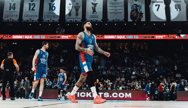 Anadolu Efes'in EuroLeague'deki iki maçı Karadağ'da oynanacak