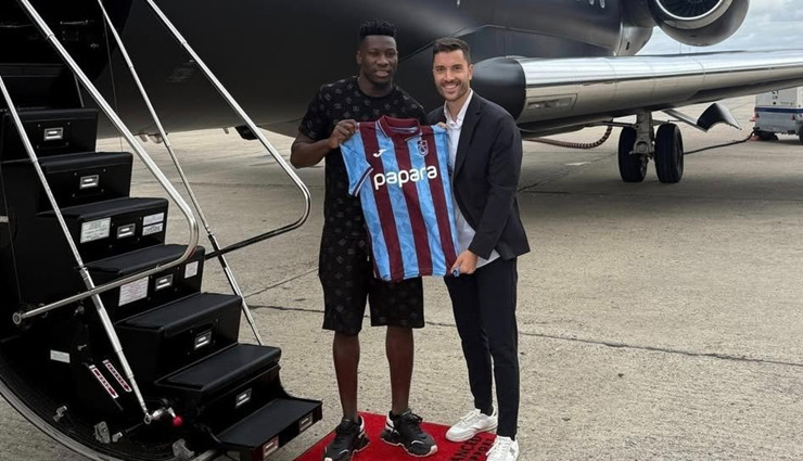 Andre Onana, Trabzonspor için Türkiye'de! "Fenerbahçe maçı için hazırım"