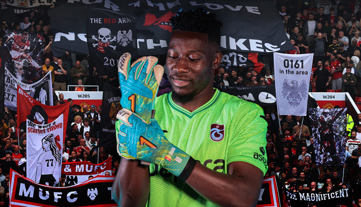 Manchester United taraftarından Trabzonspor'a Onana teşekkürü