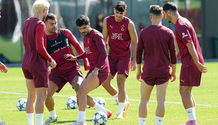Galatasaray'ın Frankfurt maçı hazırlıkları sürüyor!