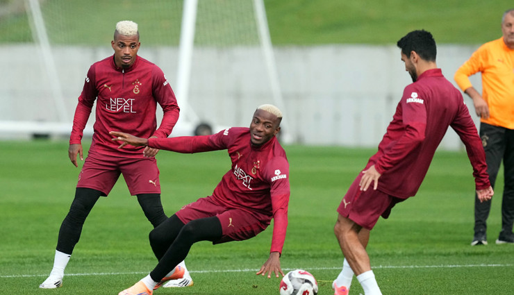 Galatasaray'da sevindiren Osimhen gelişmesi