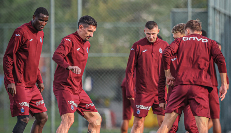 Trabzonspor'un ikas Eyüpspor maçı hazırlıkları sürüyor