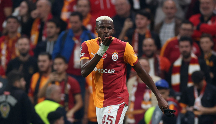 UEFA Şampiyonlar Ligi'nden paylaşım: Galatasaray pres yapıyor!