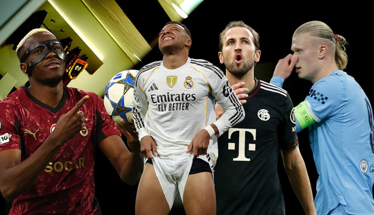 Mbappe, Kane, Haaland, Rashford hiçbiri bir Osimhen etmedi