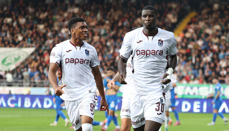 Trabzonspor'da Paul Onuachu ve Felipe Augusto gol yollarında zirvede