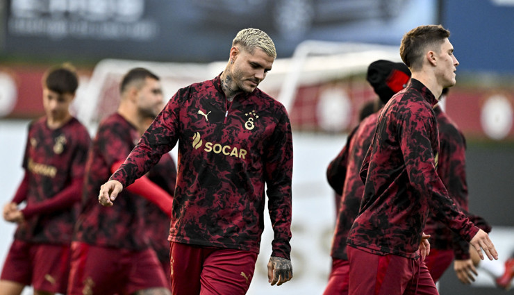 Galatasaray'da 6 futbolcu idmana katılmadı