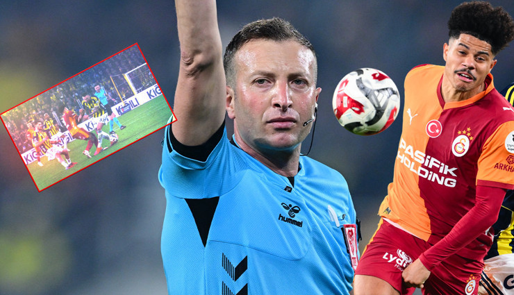 İşte Fenerbahçe-Galatasaray derbisinin tartışılan pozisyonları!