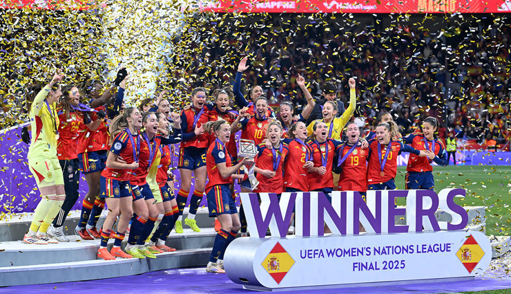 UEFA Kadınlar Uluslar Ligi'nde İspanya şampiyon oldu