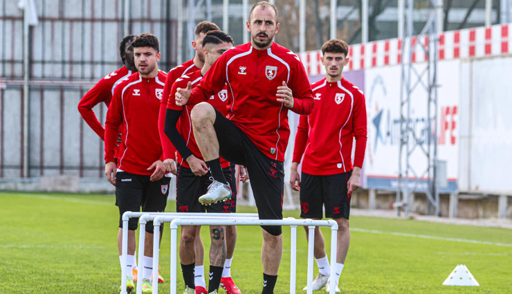 Samsunspor, Galatasaray maçının hazırlıklarını sürdürdü