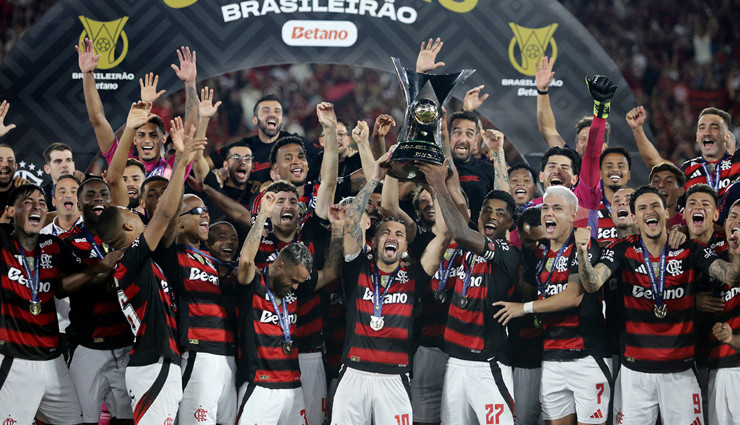 Brezilya'da Flamengo şampiyonluğunu ilan etti