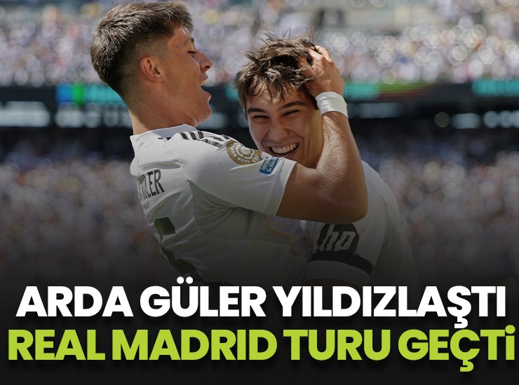 Arda yıldızlaştı, Real Madrid turladı