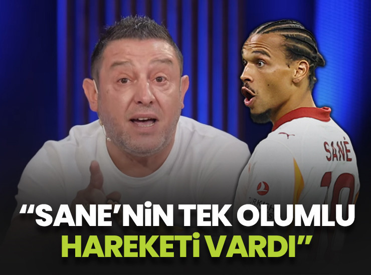 Nihat Kahveci: Sane'nin tek olumlu hareketi var