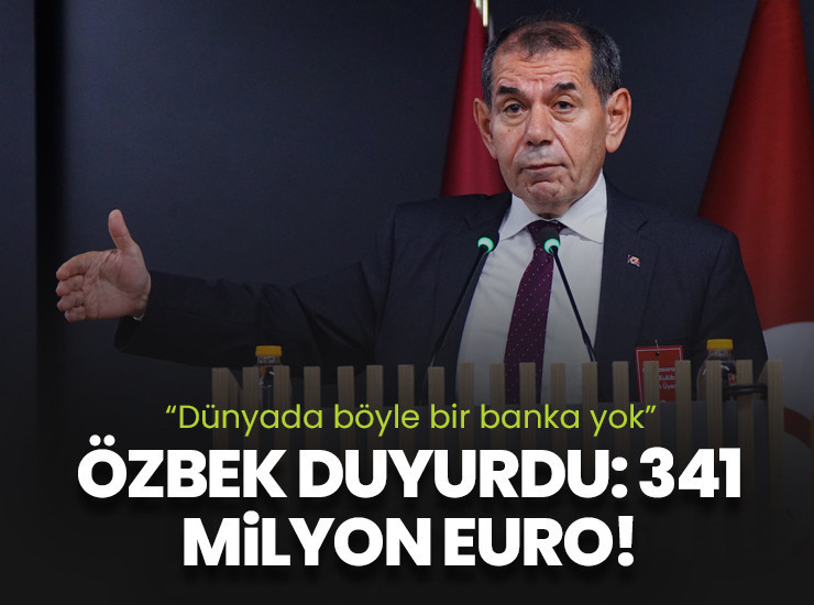 Dursun Özbek açıkladı: "341 milyon Euro yükümlülüğümüz var"