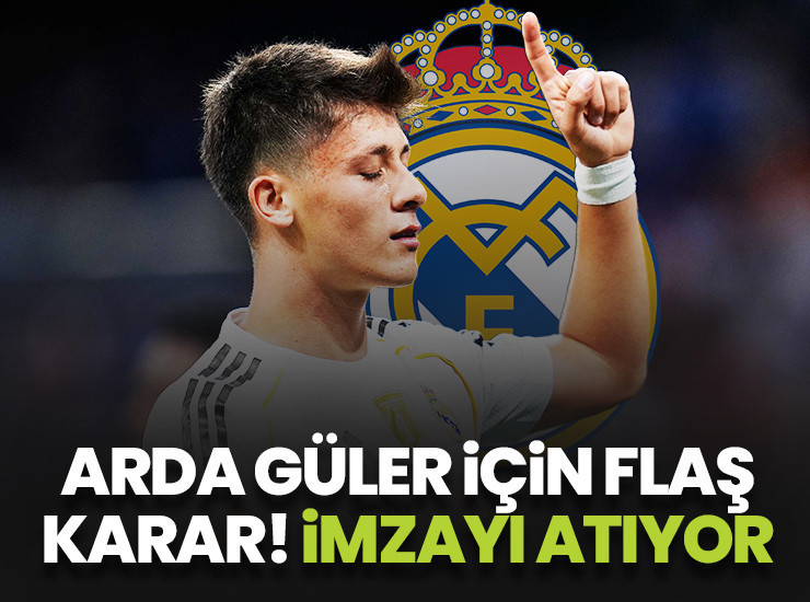 Real Madrid'den Arda Güler kararı! Xabi Alonso sonrası imzayı atıyor