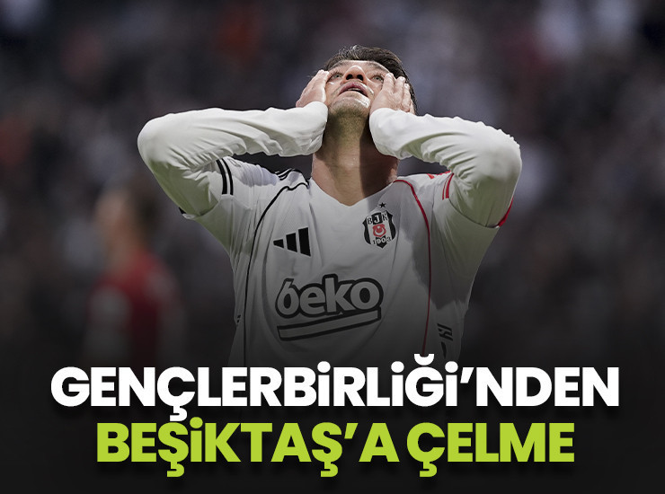 Beşiktaş'a Gençlerbirliği şoku