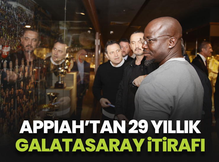 Appiah'tan Galatasaray itirafı: Hata yaptıklarını göstermek istedim
