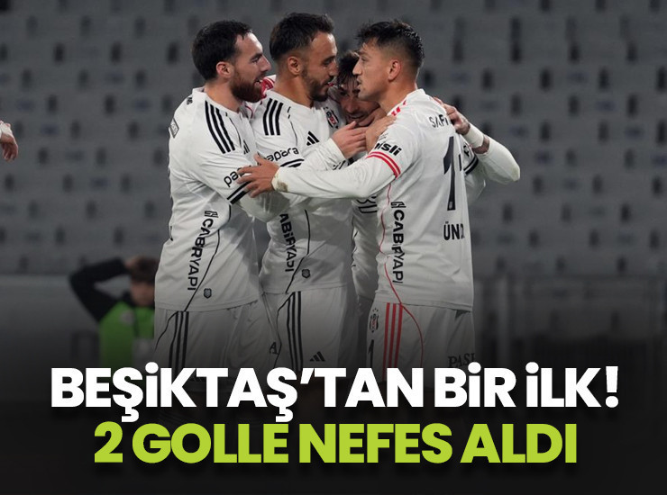 MAÇ SONUCU | Fatih Karagümrük 0-2 Beşiktaş