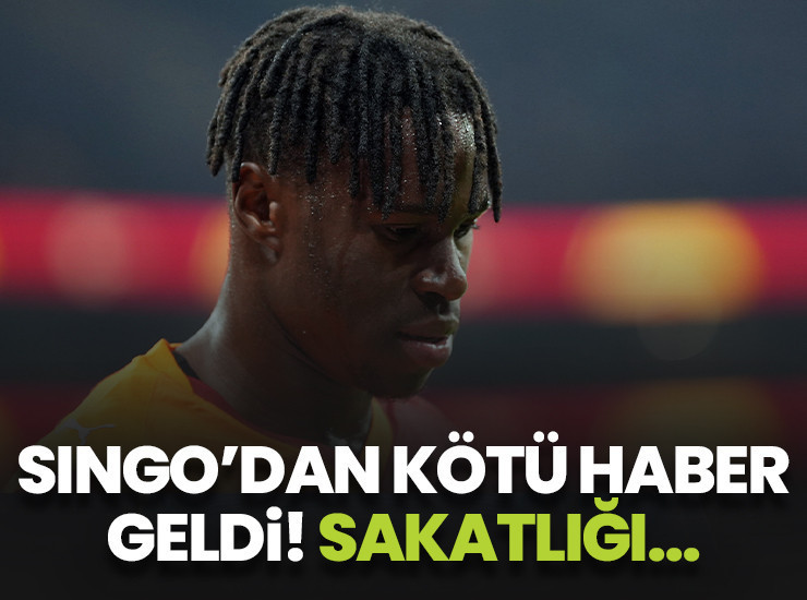 Galatasaray'da Wilfried Singo gelişmesi! Sakatlığı...