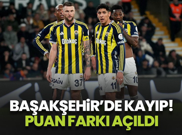 MAÇ SONUCU | Başakşehir 1-1 Fenerbahçe