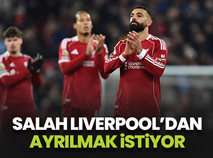 Mohamed Salah: Liverpool'dan ayrılmak istiyorum