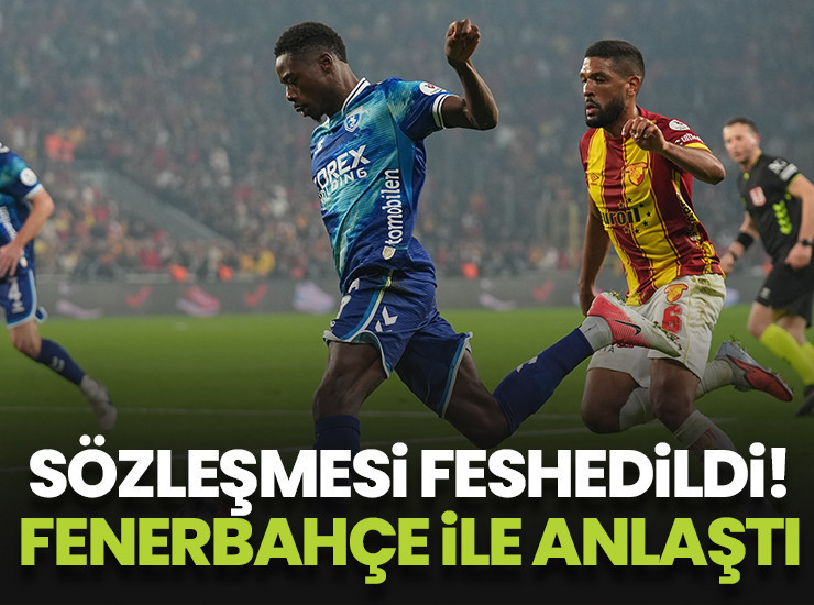 Musaba Samsunspor'dan ayrıldı! Fenerbahçe'ye imza atacak