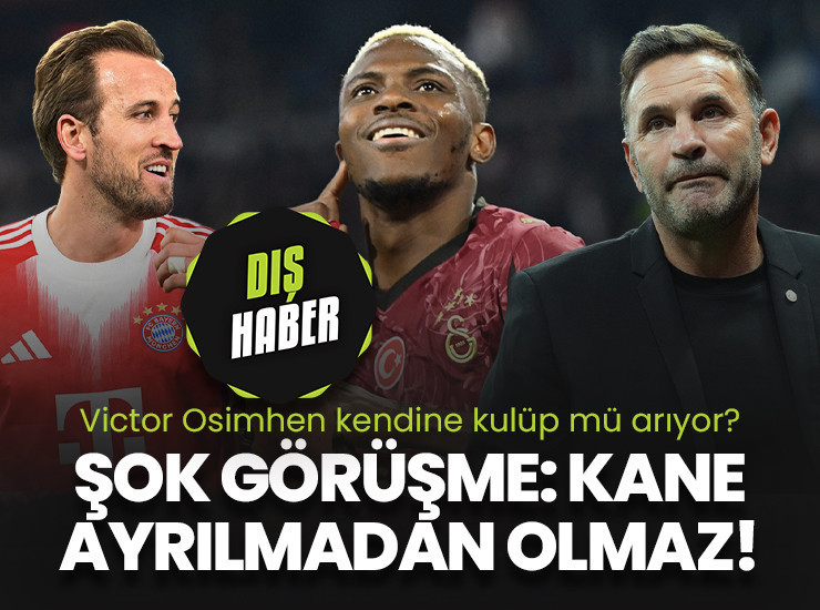 Osimhen kendine yeni kulüp mü aradı? Şok görüşme ortaya çıktı!