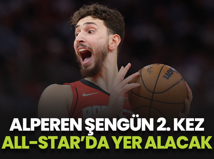 Alperen Şengün 2. kez NBA All-Star'da