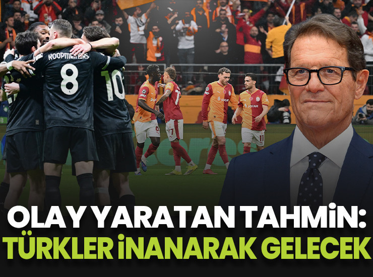 Capello'dan olay Juventus-Galatasaray tahmini