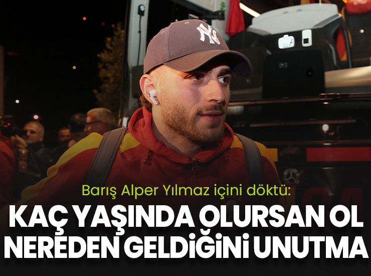 Barış Alper Yılmaz'dan flaş açıklama!