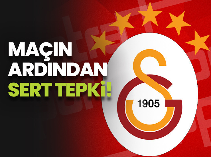 Galatasaray'dan Konyaspor maçı sonrası sert açıklama