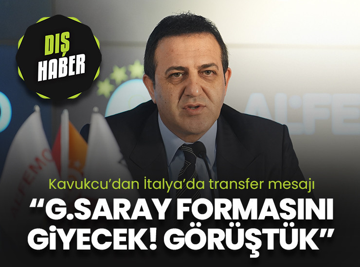 Abdullah Kavukcu'dan İtalya'da transfer mesajı: "Galatasaray formasını giyecek"