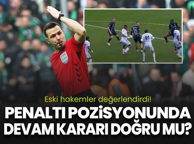 Kocaelispor-Beşiktaş maçındaki penaltı pozisyonunda devm kararı doğru mu?