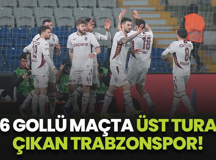 6 gollü maçta galibiyete uzanan Trabzonspor oldu!