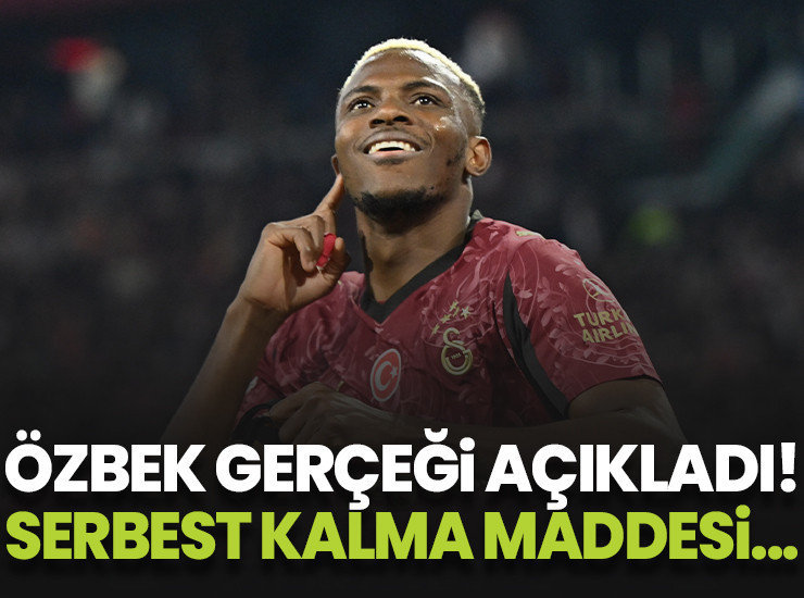 Dursun Özbek'ten Victor Osimhen gerçekleri! Serbest kalma maddesi...