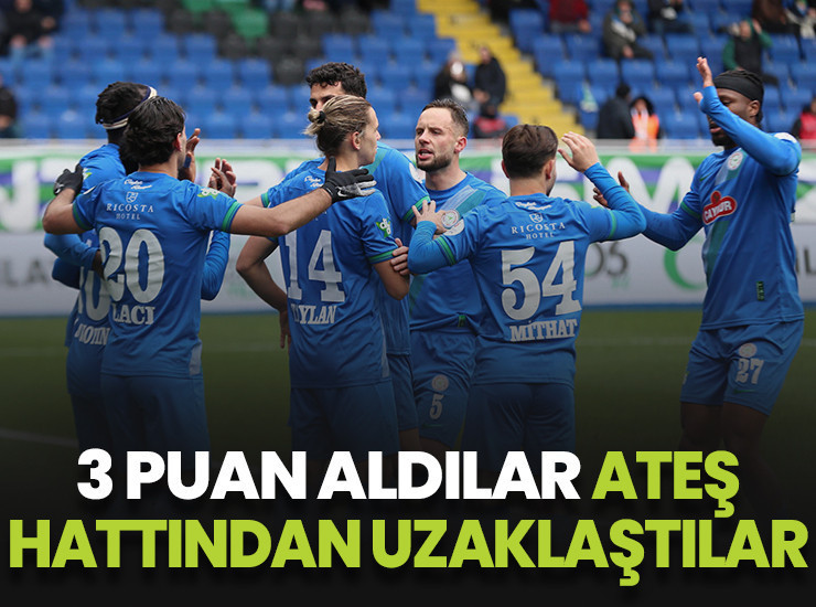 Ç.Rizespor: 1 Antalyaspor: 0