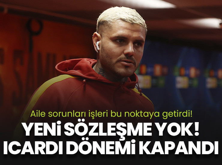 Galatasaray'da Icardı dönemi bitti