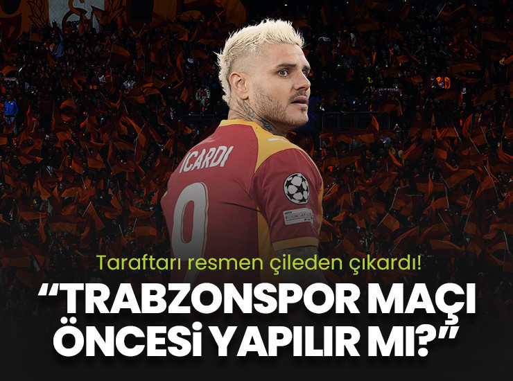 Icardi taraftarı kızdırdı! Trabzonspor maçı öncesi bu yapılır mı?