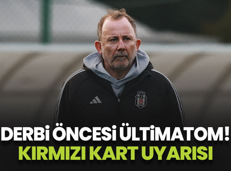 Yalçın'dan derbi öncesi ültimatom! "Aynı senaryoyu yaşamayalım"