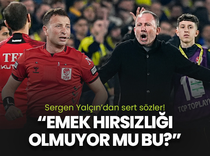 Sergen Yalçın'dan Yasin Kol'a sert eleştiri! "Emek çalma olmuyor mu bu?"