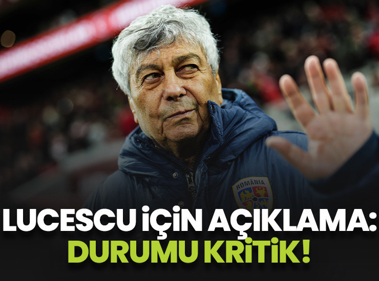 Lucescu için açıklama: Durumu kritik!
