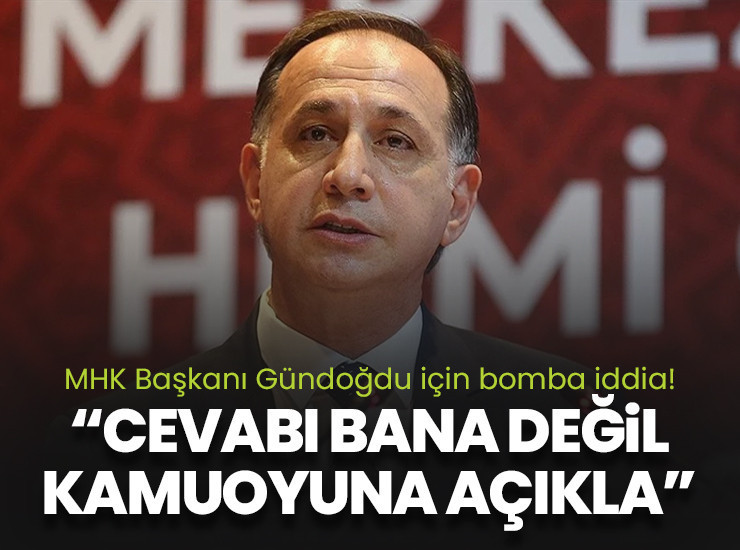Toroğlu'dan flaş Gündoğdu iddiası! "Cevabını telefonda değil kamuoyuna açıkla"