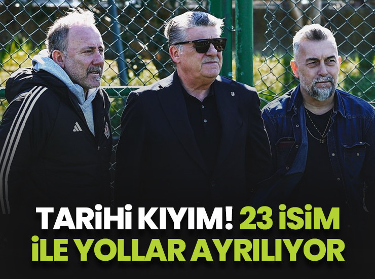 Sergen Yalçın 23 kişiyi kadroda görmek istemiyor!