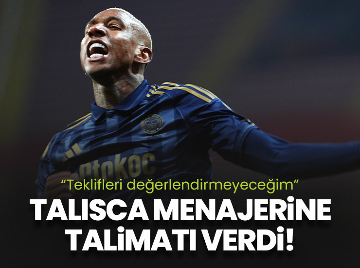 Talisca menajerine talimatı verdi! "Teklifleri değerlendirmeyeceğim"